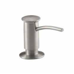 Kohler® 1895CVS Contemporary Design Brass Soap/lotion Dispenser, 16 oz, Vibrant Stainless