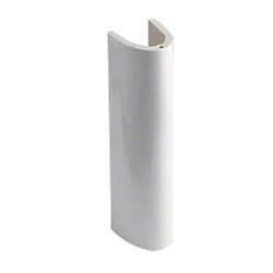 Kohler Wellworth® K-2019 Vitreous China Bathroom Sink Pedestal, 27 inch H, White
