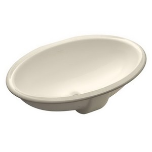 Kohler Vintage® K-2240 1-Basin Vitreous China Undermount Lavatory Sink, 23-7/8 inch x 14-3/8 inch, Biscuit