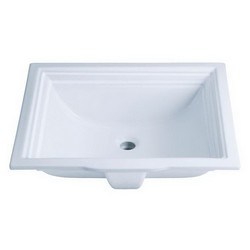 Kohler Memoirs® K-2339 1-Basin Vitreous China Undermount Lavatory Sink, 20-11/16 inch x 17.313 inch, White