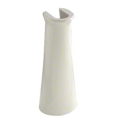 Kohler Cimarron® K-2364 Vitreous China Bathroom Sink Pedestal, 28-1/8 inch H, Biscuit