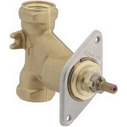 Kohler MasterShower® K-2974-K Brass Volume Control Valve, 1/2 inch NPT, 10 gpm