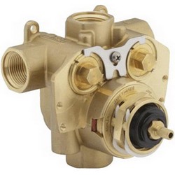 Kohler MasterShower® K-2975-KS-NA Brass Thermostatic Mixing Valve, 3/4 inch NPT, 17.2 gpm