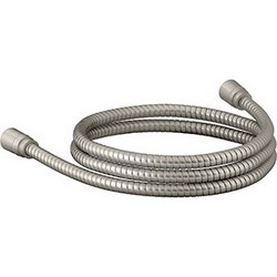 Kohler Awaken&trade; K-45982 Rubber Brass Ends Shower Hose, 60 inch, Vibrant Brushed Nickel