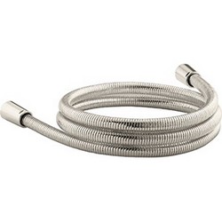 Kohler Awaken&trade; K-45982 Rubber Brass Ends Shower Hose, 60 inch, Vibrant Polished Nickel
