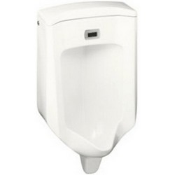 Kohler Bardon™ K-4915 Rear Spud Vitreous China Wall Mount Touchless Urinal, 18-1/4 inch x 14-1/4 inch, 0.5 gpf, White