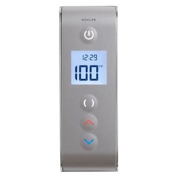 Kohler&reg; DTV Prompt&reg; K-527-1 Portrait Setting Digital Shower Interface, Satin Nickel with Polished Nickel