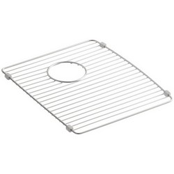 Kohler® Deerfield® K-6121 Left Stainless Steel Sink Rack, 12-21/25 inch x 15-7/20 inch