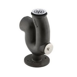 Kohler K-6673 Adjustable Standard Trap for 3 inch Iron Pipe Connection with Cleanout Plug and Strainer