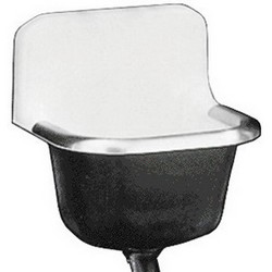 Kohler Bannon™ K-6714 Single-Bowl Cast Iron Wall Mounted Or P-Trap Mounted Service Sink, 22-1/4 inch x 18-1/4 inch, White