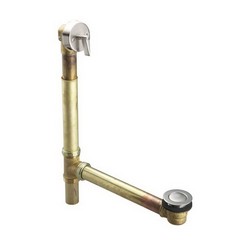 Kohler K-7145 Kathryn® Solid-Brass Pop-Up Drain, 1-1/2 inch, Vibrant Brushed Nickel