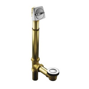 Kohler Clearflo K-7161-AF-CP Brass Tub And Shower Drain, 1-1/2 inch, Polished Chrome