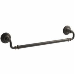 Kohler® Artifacts™ 72567 Brass Towel Bar, 18 inch, Oil-Rubbed Bronze