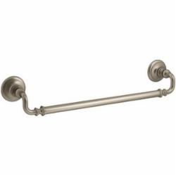 Kohler® Artifacts™ 72567 Brass Towel Bar, 18 inch, Vibrant Brushed Bronze