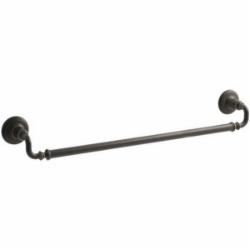 Kohler® Artifacts™ 72568 Brass Towel Bar, 24 inch, Oil-Rubbed Bronze