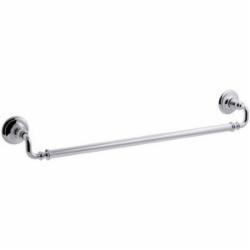 Kohler® Artifacts™ 72568 Brass Towel Bar, 24 inch, Polished Chrome