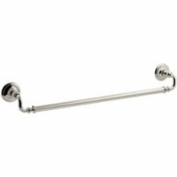 Kohler® Artifacts™ 72568 Brass Towel Bar, 24 inch, Vibrant Polished Nickel