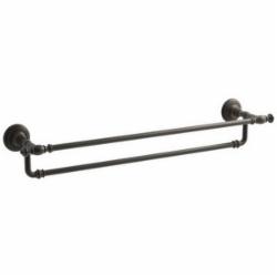 Kohler® Artifacts™ 72570 Brass Towel Bar, 24 inch, Oil-Rubbed Bronze