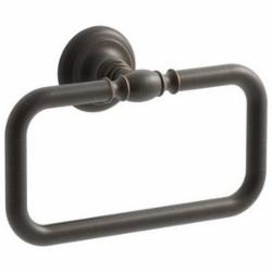 Kohler® Artifacts™ 72571 Brass Towel Ring, 8-1/2 inch x 3 inch x 5-5/8 inch, Oil Rubbed Bronze