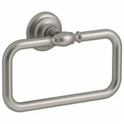 Kohler® Artifacts™ 72571 Brass Towel Ring, 8-1/2 inch x 3 inch x 5-5/8 inch, Vibrant Brushed Nickel