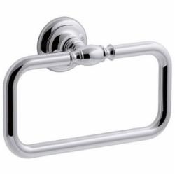 Kohler® Artifacts™ 72571 Brass Towel Ring, 8-1/2 inch x 3 inch x 5-5/8 inch, Polished Chrome