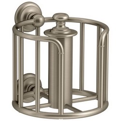 Kohler K-72576 Artifacts&trade; Metal Toilet Tissue Carriage, 6-3/4 inch x 6-3/8 inch, Vibrant Brushed Bronze