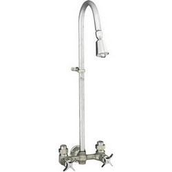Kohler K-7258-RP 2-Four-Arm Handle Brass Industrial Exposed Shower, Rough Plate