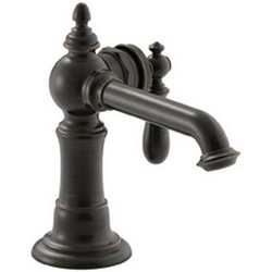 Kohler Artifacts™ K-72762-9M-2BZ 1 Lever Handle Centerset Lavatory Faucet, 1.5 gpm, Oil-Rubbed Bronze