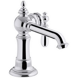 Kohler Artifacts™ K-72762-9M-CP 1 Lever Handle Centerset Lavatory Faucet, 1.5 gpm, Polished Chrome