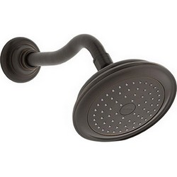 Kohler Artifacts™ K-72773 1-Spray Settings Single Function Shower Head, 2.5 gpm, Oil-Rubbed Bronze