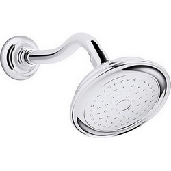 Kohler Artifacts&trade; K-72773 1-Spray Settings Single Function Shower Head, 2.5 gpm, Polished Chrome