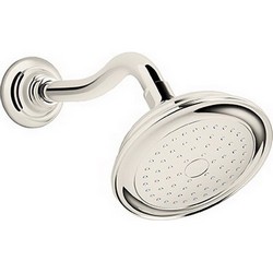 Kohler Artifacts&trade; K-72773 1-Spray Settings Single Function Shower Head, 2.5 gpm, Vibrant Polished Nickel