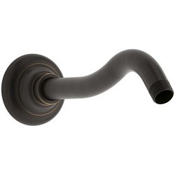 Kohler Artifacts™ K-72775 Wall Mount Shower Arm with Flange, 1/2 inch IPS NPT, 10-11/16 inch, Oil-Rubbed Bronze