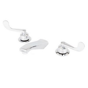 Kohler Triton® K-7443-5A-CP 2-Handle 8 to 16 inch Widespread Lavatory Faucet, 2 gpm, Polished Chrome