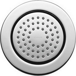 Kohler WaterTile® K-8014 54-Nozzle 1-Setting Round Body Spray, Full Pattern, 2 gpm at 80 psi, Polished Chrome