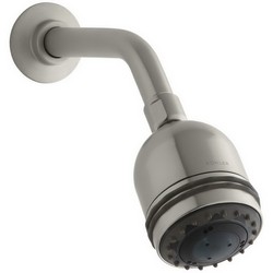 Kohler MasterShower&reg; K-8506 3-Spray Settings 3-Way Invigorating Shower Head, 2.5 gpm, Vibrant Brushed Nickel