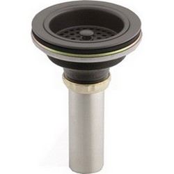 Kohler Duostrainer&reg; K-8801 Brass Sink Strainer, 4-1/2 inch, Oil Rubbed Bronze