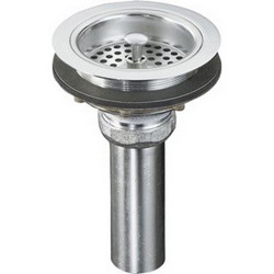 Kohler Duostrainer&reg; K-8801 Brass Sink Strainer, 4-1/2 inch, Polished Chrome