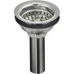 Kohler Duostrainer® K-8813 Stainless Steel and Brass Sink Strainer, 4-1/2 inch, Polished Chrome