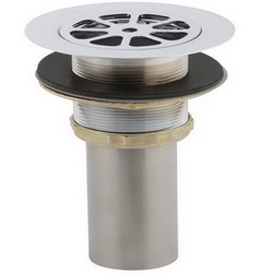 Kohler K-9115-CP Brass Sink Strainer, 3-3/8 inch, Polished Chrome