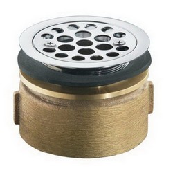 Kohler K-9146-CP Brass Service Sink Strainer, 3-3/4 inch, Polished Chrome