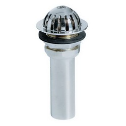 Kohler® K-9161-NA Brass Beehive Urinal Strainer with Tailpiece For Enameled Iron Urinals