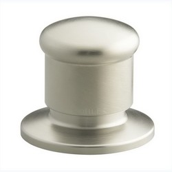 Kohler&reg; K-9530 Brass Deck-mount Two-Way Diverter Valve, 1/2 inch Sweat x 3/4 inch NPSM, Brushed Nickel