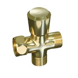 Kohler&reg; Persona&trade; Two-way Showerarm Diverter, 1/2-14 NPSM, Vibrant Polished Brass