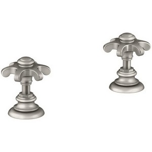 Kohler Artifacts™ K-98068-3M-BN Lavatory Prong Handles, Brushed Nickel
