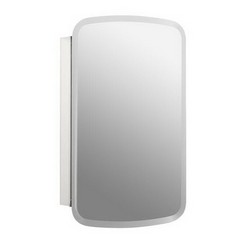 Kohler&reg; Bancroft&reg; K-CB-CLC2031BAN Aluminum Single-Door Medicine Cabinet With Mirrored Door, 20 inch W x 31 inch H