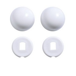 Kohler&reg; GP1013092-0 Plastic Bolt Cap Accessory Pack, White