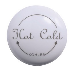 Kohler GP78205-0 White Plastic Plug Button For Single Control Faucets