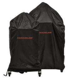 Kamado Joe KJGC23B 100% Solution-Dyed Polyester Grill Cover For 23 inch Kamado Joe Grill, Black