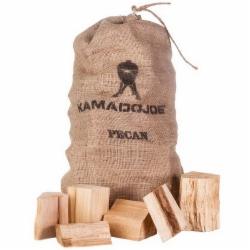 Kamado Joe Air-Dried Smoking Wood Chunks, 10 lb Bag, Pecan Flavor